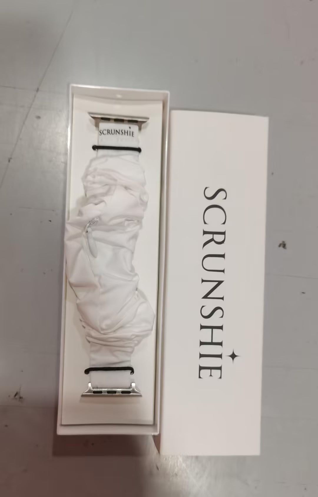 Scrunchie Watch With Pocket Hidden Zipper Pocker