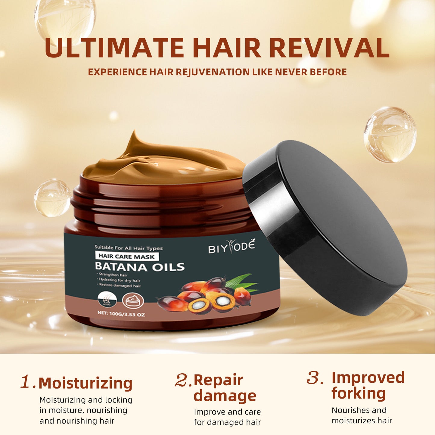 Wholesale Batana Oil Hair Growth And Scalp Healthy Raw Batana Oil For Hair Growth Batana Oil Moisturizer In Stock