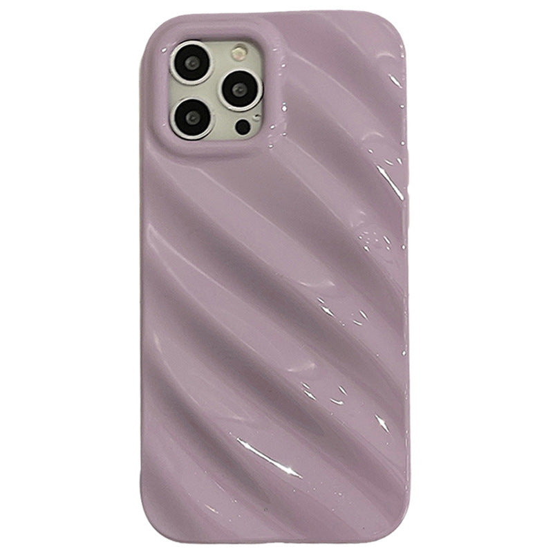 Ins Style Simple Pleated Phone Case