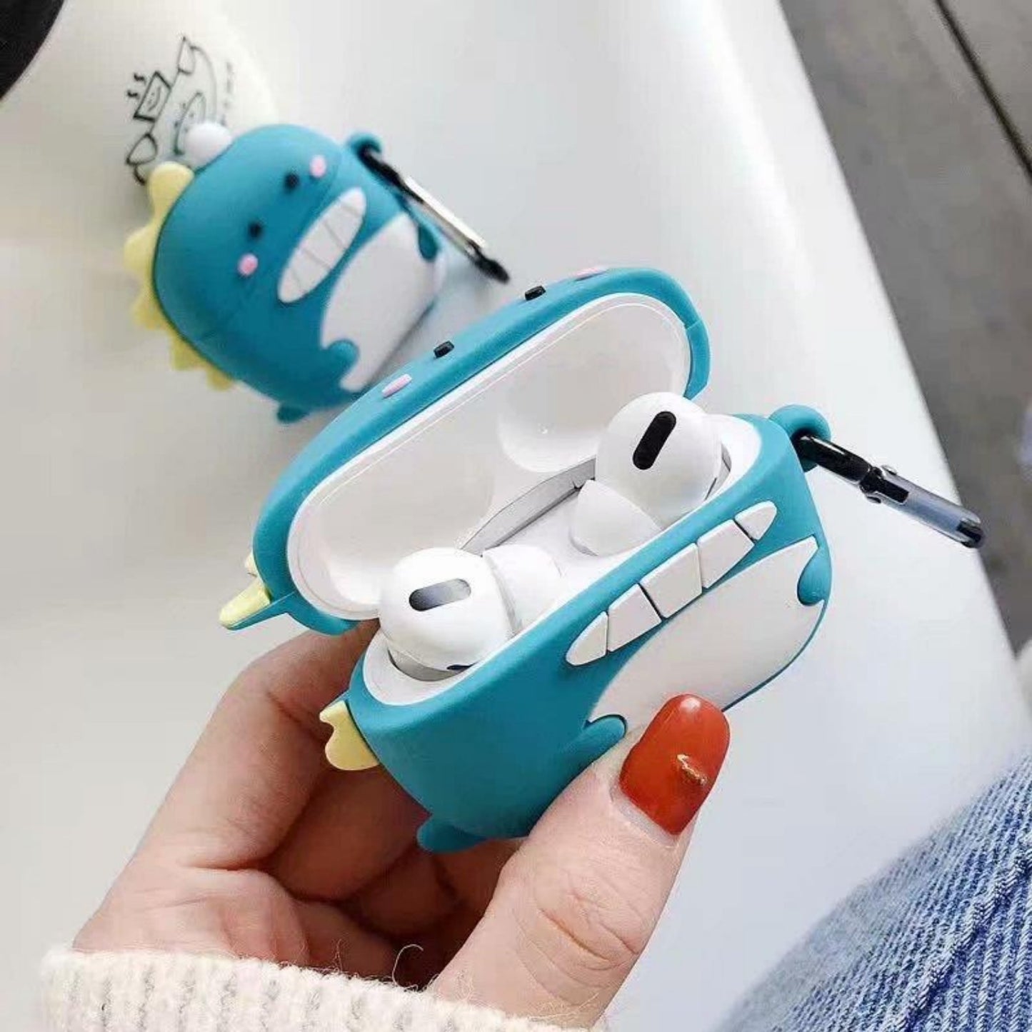 Silicone Earphone Case Cartoon Bag