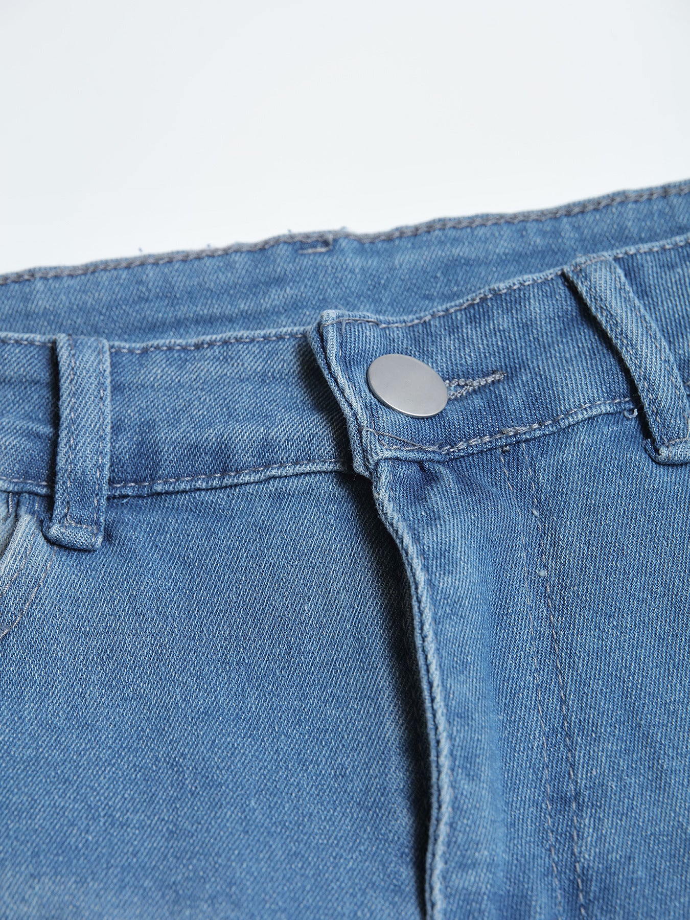 Personality Denim Skinny Jeans For Men