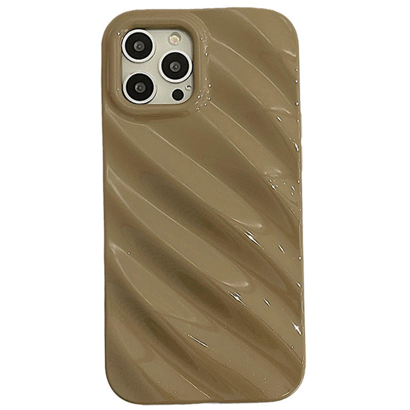 Ins Style Simple Pleated Phone Case