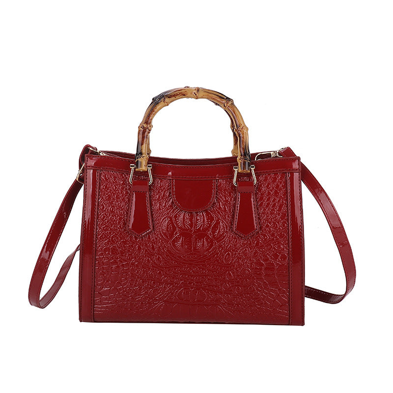 New Fashion High-end Textile Women's Commuter Handbag