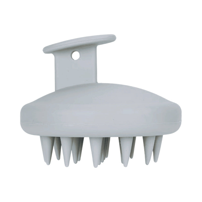Silicone Shampoo Brush Head And Scalp Cleaning