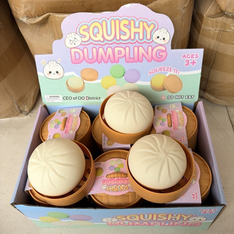 Internet-famous Slow-rebound Baozi For Stress Relief