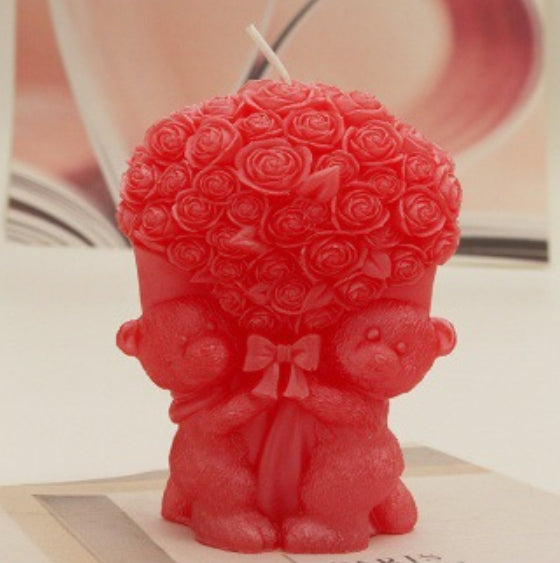 Valentine's Day Bear Shape Aromatherapy Candle