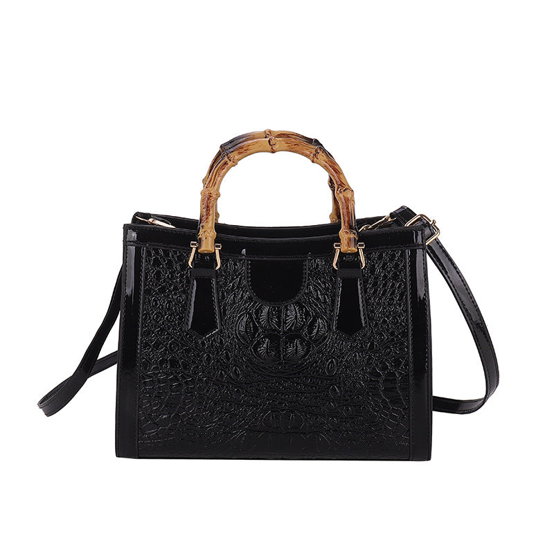 New Fashion High-end Textile Women's Commuter Handbag