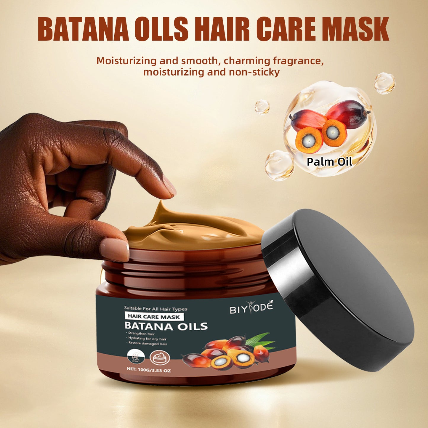 Wholesale Batana Oil Hair Growth And Scalp Healthy Raw Batana Oil For Hair Growth Batana Oil Moisturizer In Stock
