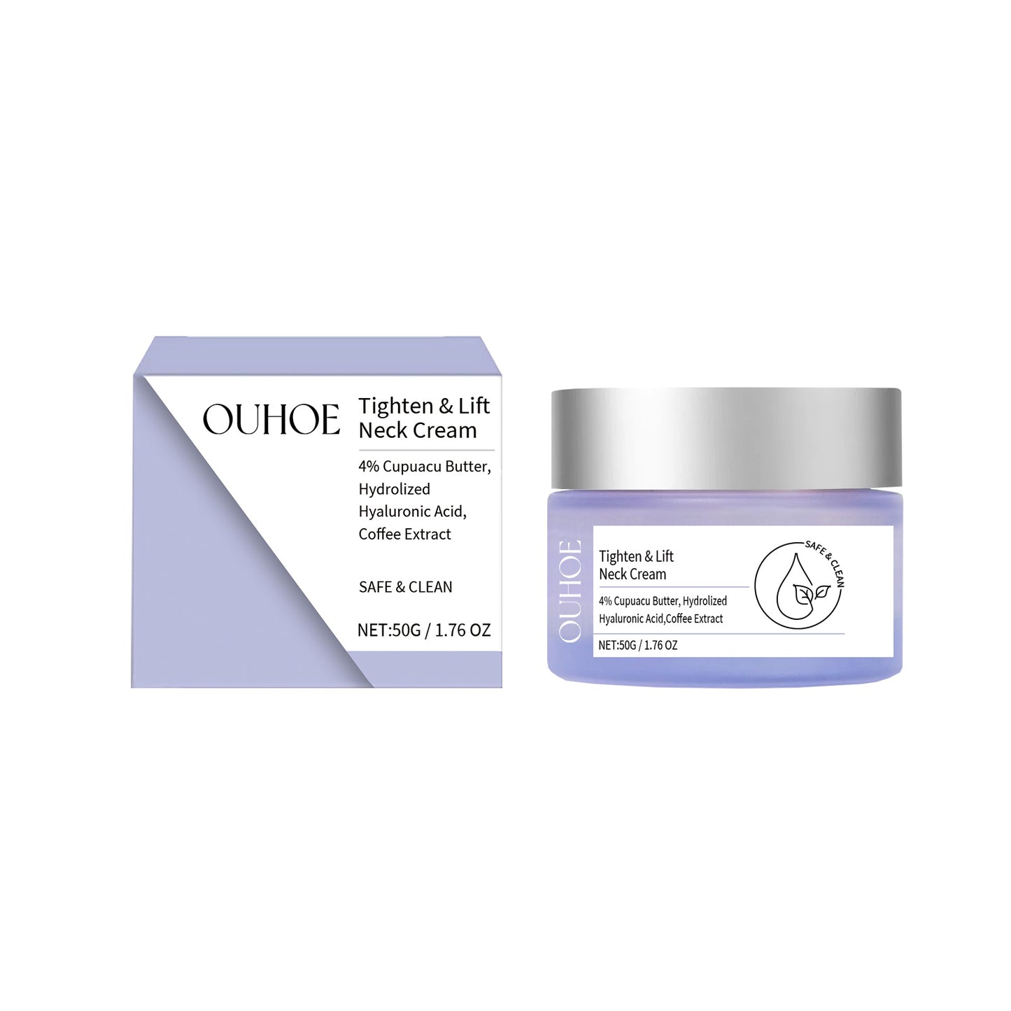 OUHOE Anti-Aging Neck Cream Anti-Aging Neck Fade Smooth Fine Lines Moisturizing Hydrating Nourishing Rejuvenating Neck Cream